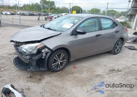 2016 Toyota Corolla Le Plus z USA, uszkodzony, nr VIN 2T1BURHE9GC648129